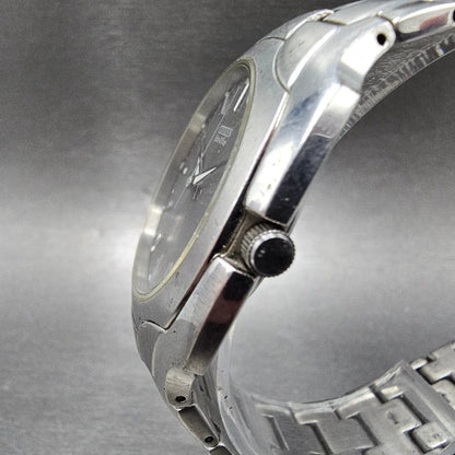Citizen Eco-Drive Watch Men 39mm Silver Dial Silver Tone Date E111-S022240 RunsA2