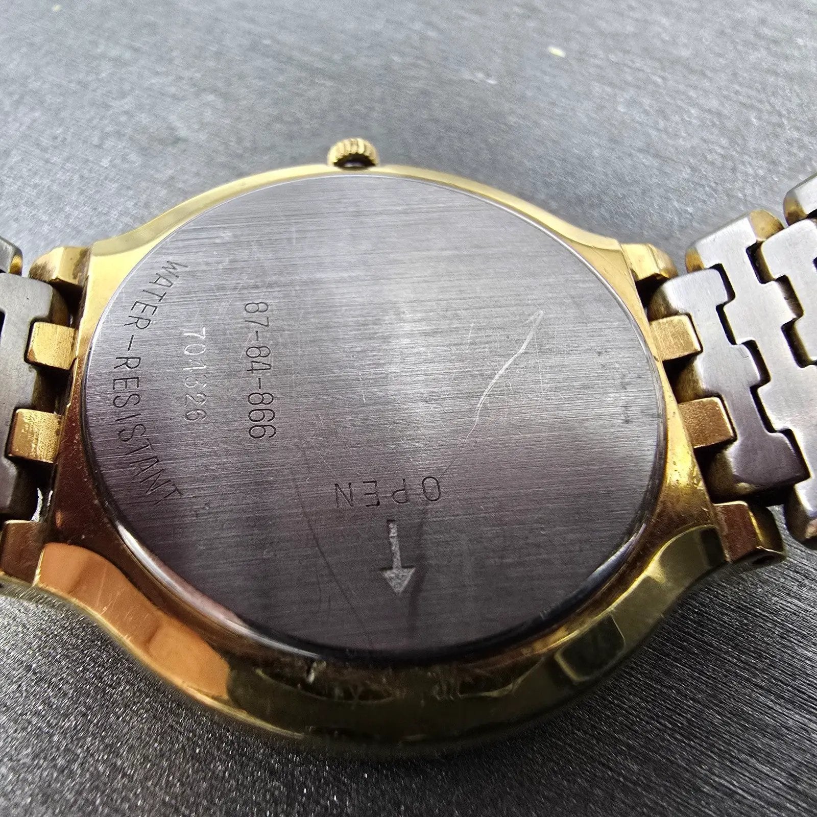 Movado Triple Calendar Moon Phase Watch Men 32mm White Dial Gold Tone NewBattery11