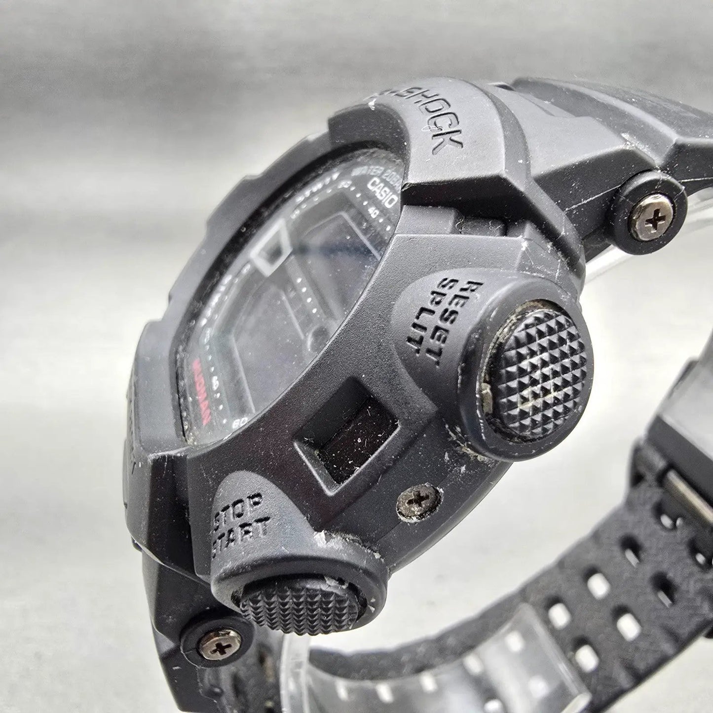 Casio G-Shock Mudman G-9000MS Watch Men 45mm Black Chronograph Alarm New Battery2