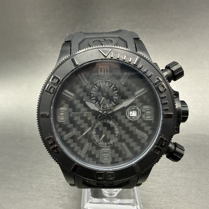 Invicta Jason Taylor Watch Men 54mm Black Dial Black Tone Date 33979 New Battery0