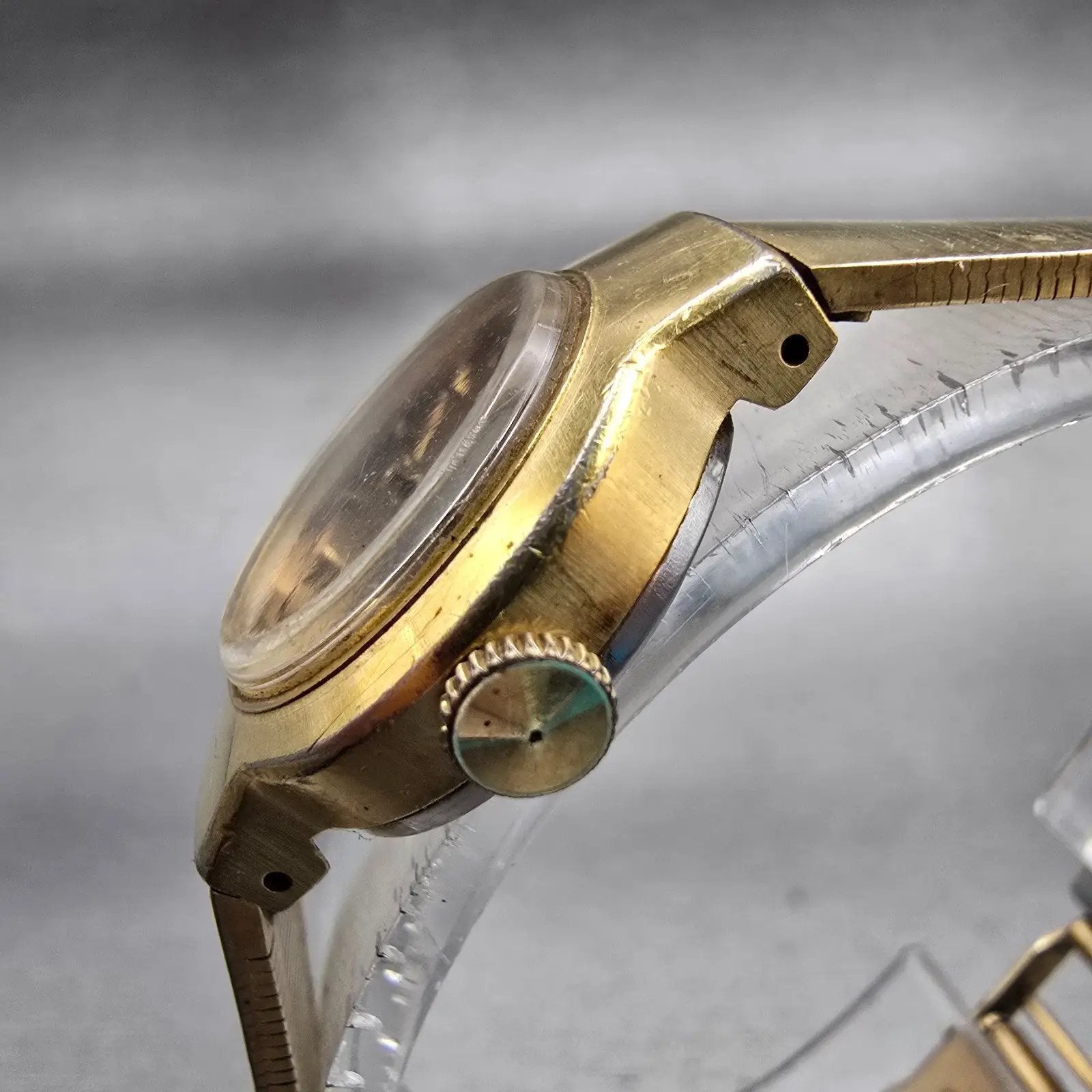 Seiko Watch Women 22mm Gold Dial Gold Tone Round 1100-1440 Manual Wind Vintage2