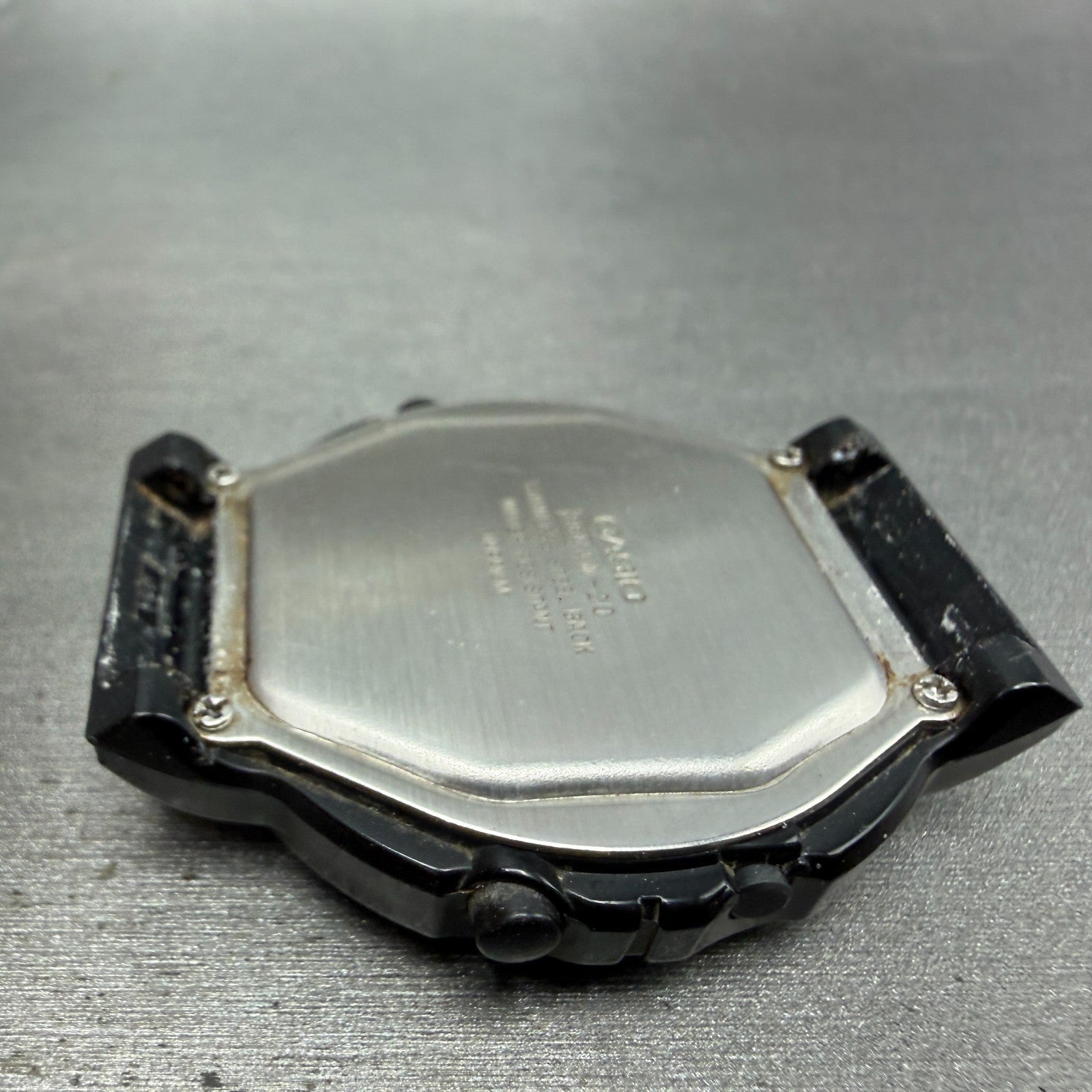 Casio Speed Memory AW-20 Watch Men 41mm Analog Digital Black Tone New Battery BH10