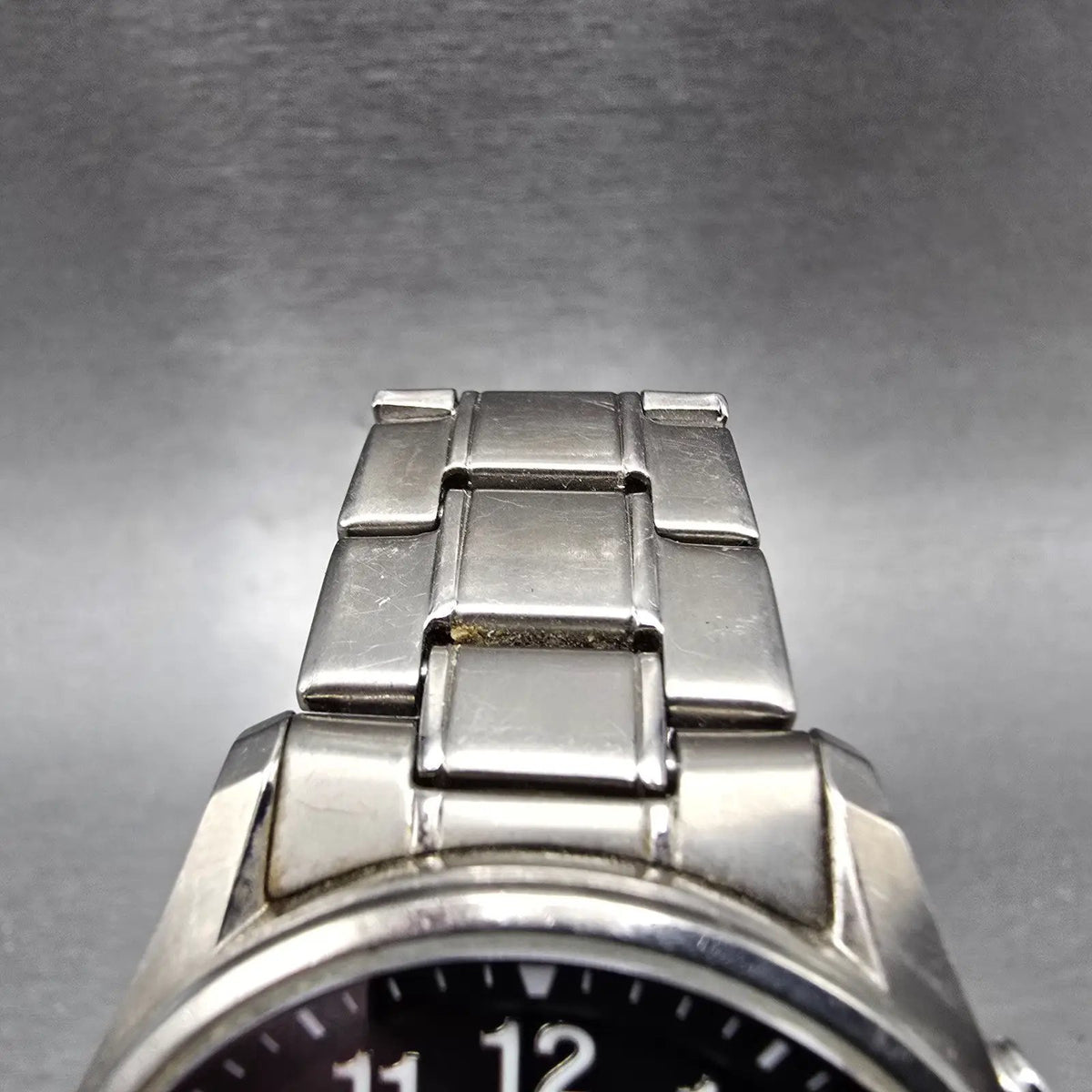 Casio Lineage Watch Men 40mm Black Dial Titanium Analog Digital Solar Runs JDm4