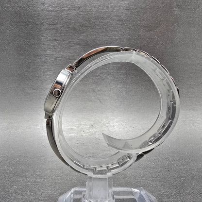 Citizen Eco-Drive Watch Women 21mm Black Dial Silver Tone B023-S067090 Runs6
