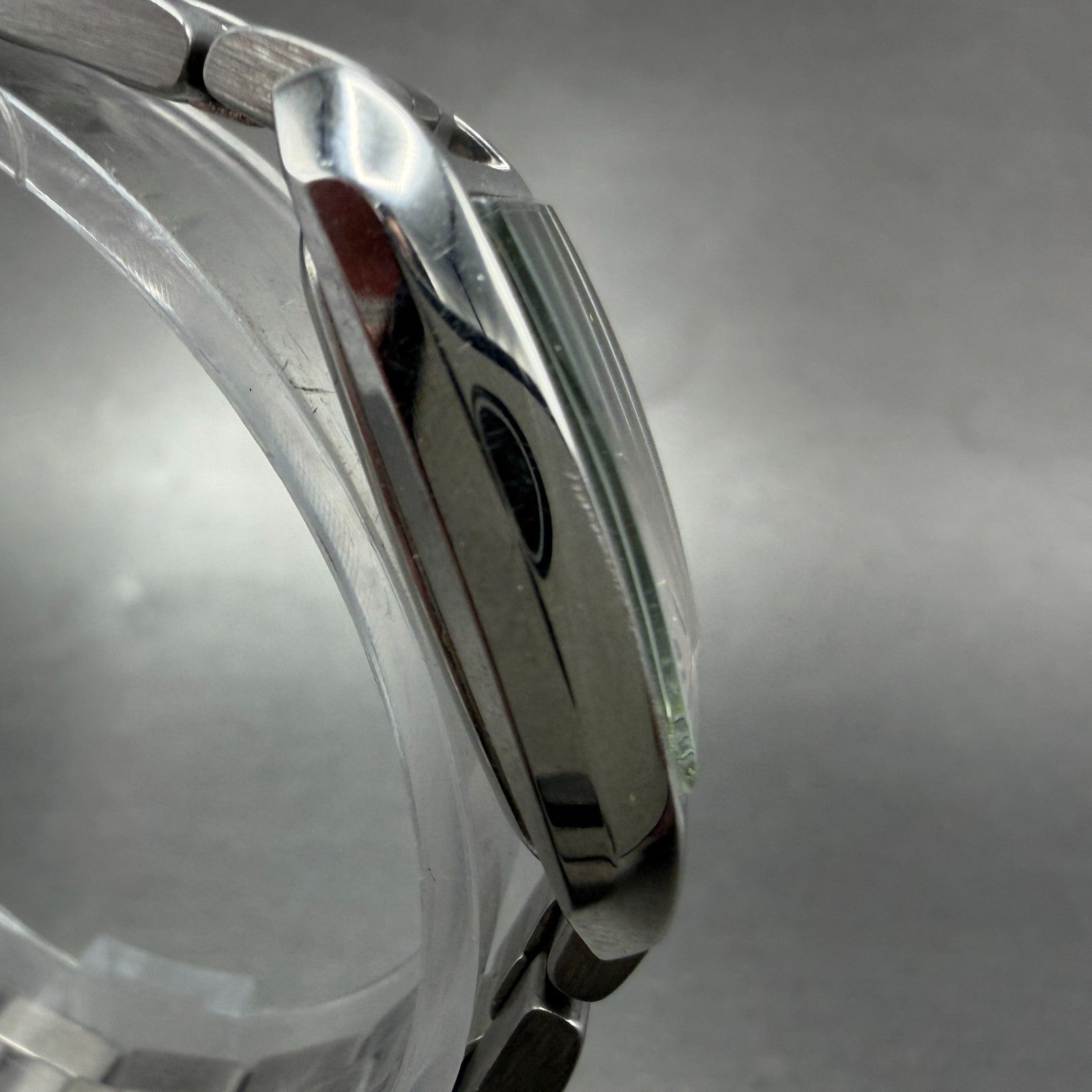 Orient You Tank Watch Women 19mm Silver Dial Silver Tone Rectangle New Battery3