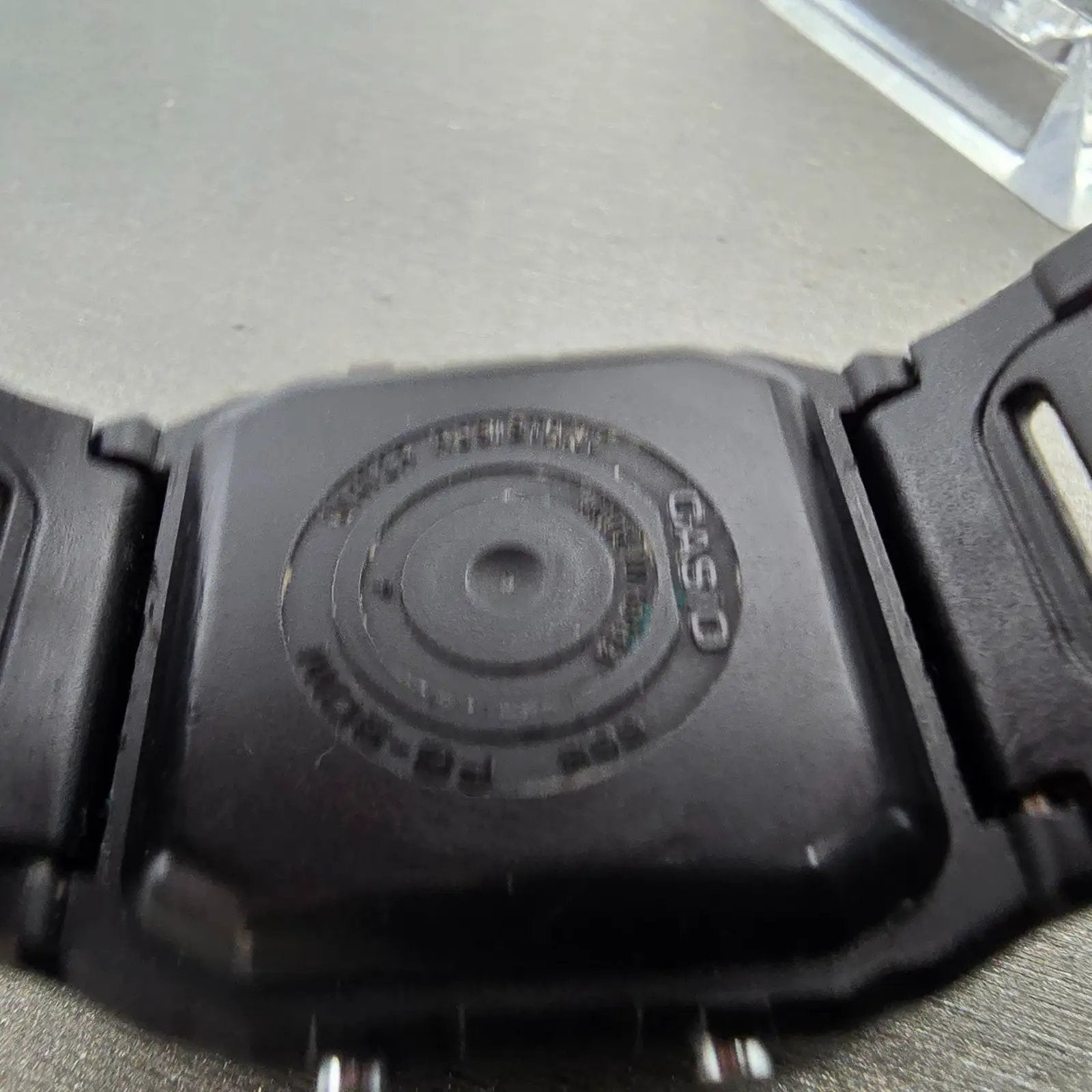 Casio FB-90W Watch Men 31mm Black Chronograph Alarm READ!!! Daydate VTG9