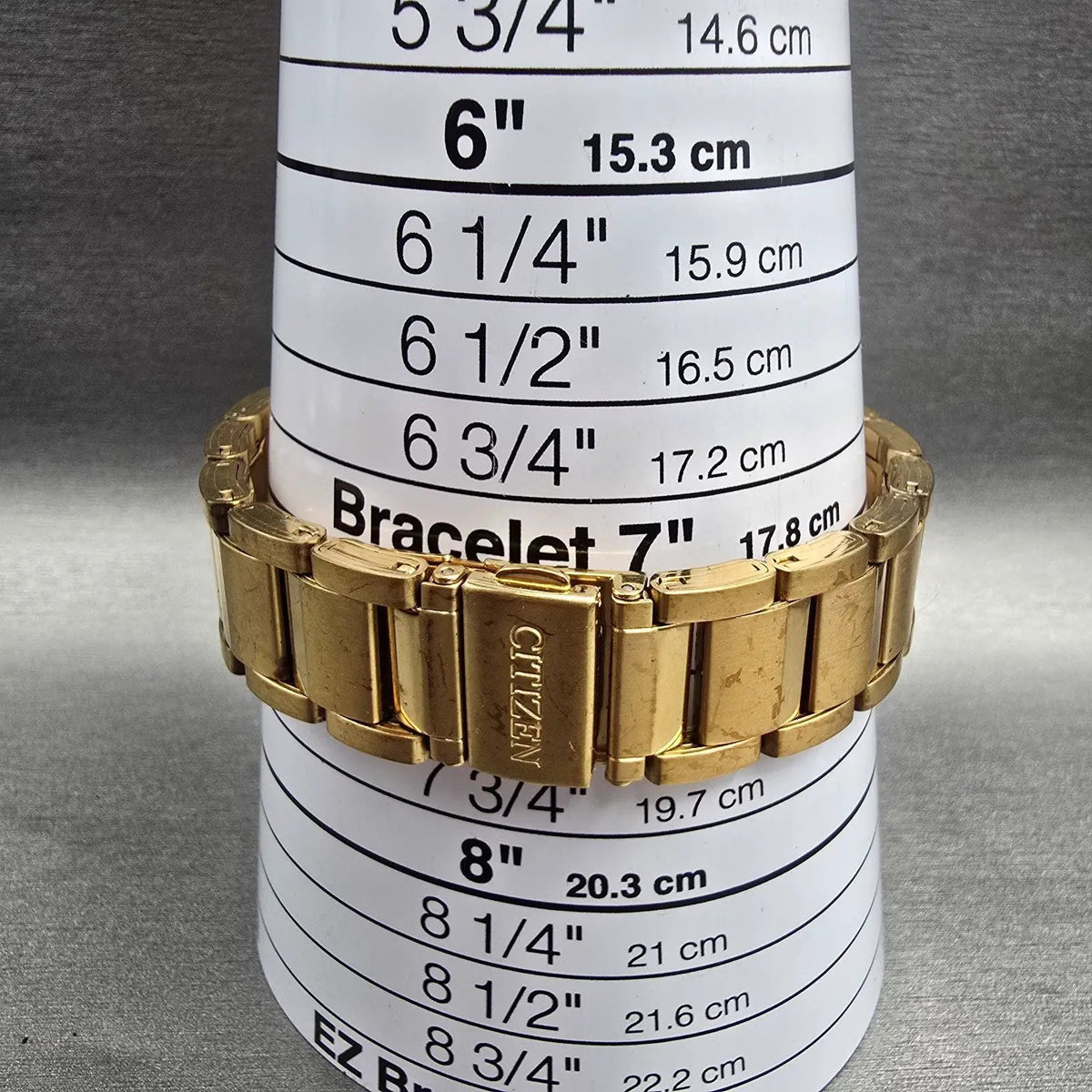Citizen Watch Men 36mm Champagne Dial Gold Tone Daydate 2500-S99337 New Battery9