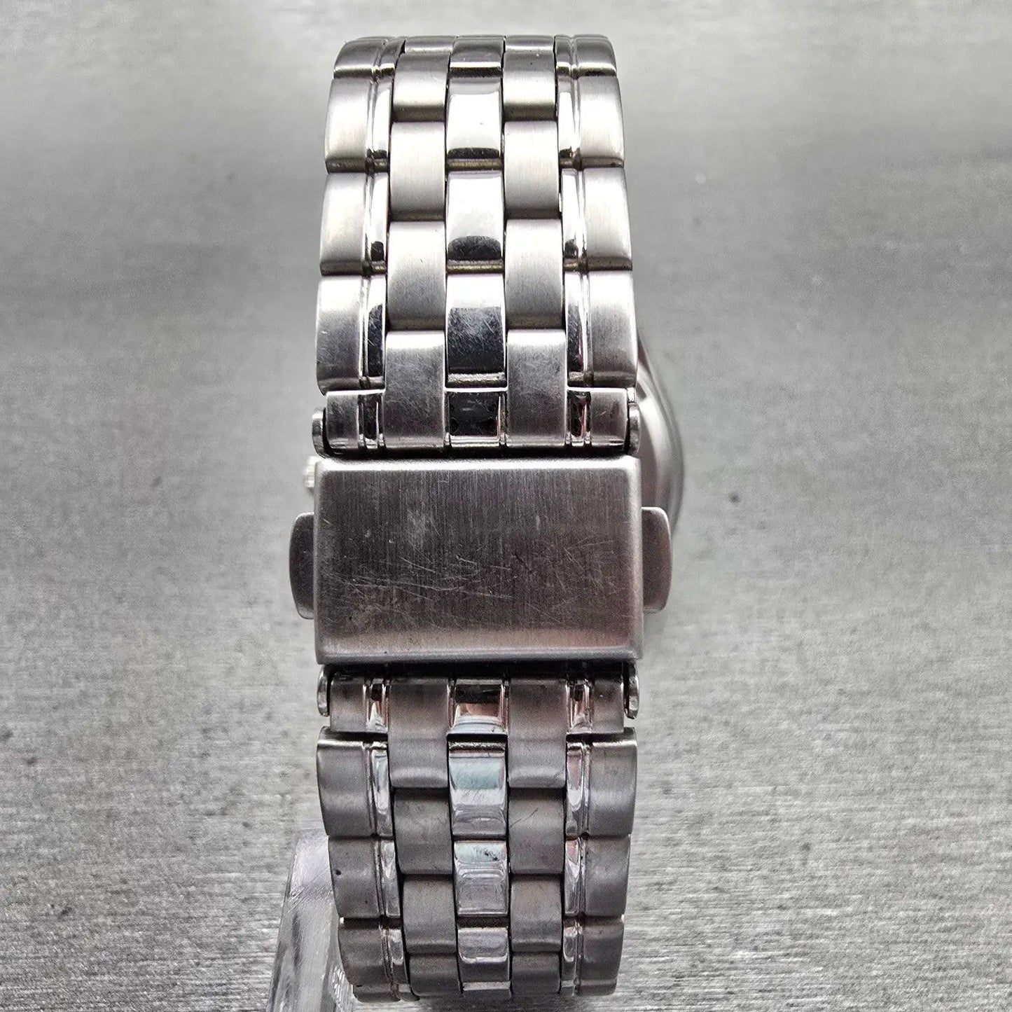 Reguno Solar-Tech Watch Men 36mm White Dial Silver Daydate E101-S028221 Works7