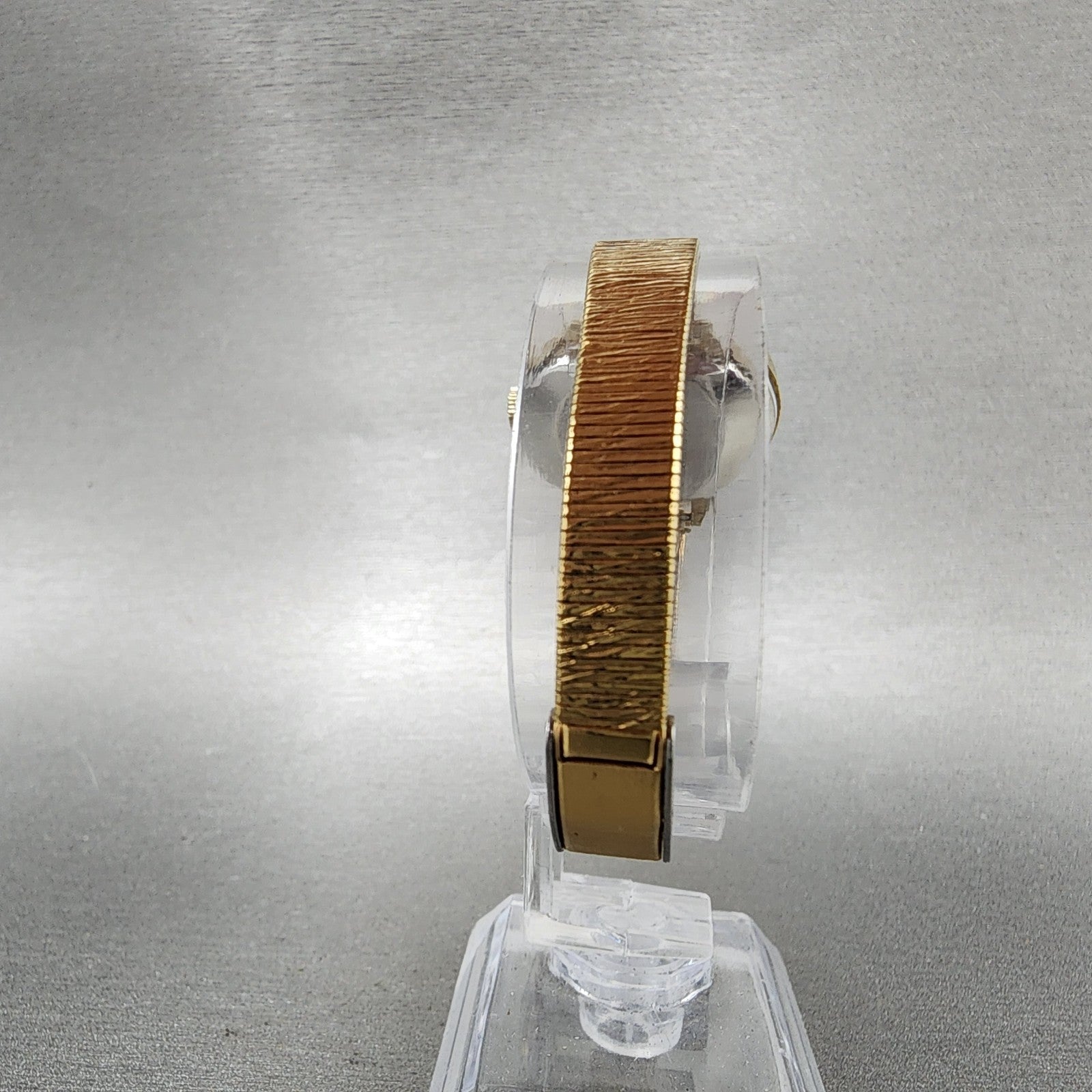 Seiko Automatic Watch Women 27mm Brown Dial Gold Tone Date 22063129 PARTS8