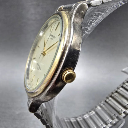 Casio Argent Watch 33mm Champagne Dial Two Tone Round MTW-310 PARTS3