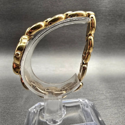 Seiko Watch Women 16mm MOP Dial Gold Tone Oval 1F20-5K59 New Battery Vintage6