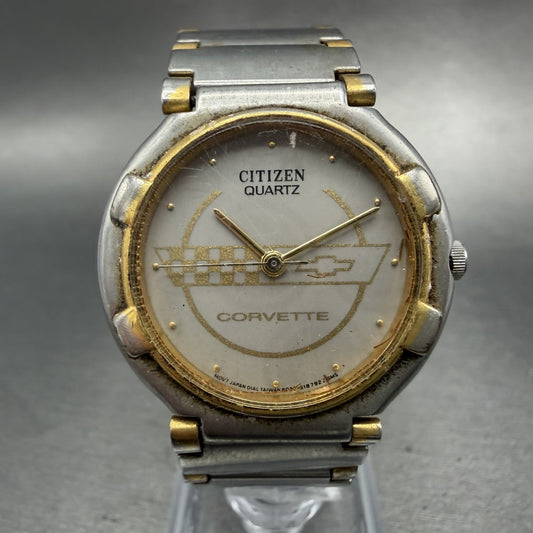 Citizen Corvette Watch Unisex 31mm Gray Dial Two Tone Round 6030-S05111 PARTS0