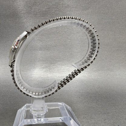 Seiko Watch Women 25mm White Dial Silver Tone Round 25590010 New Battery6