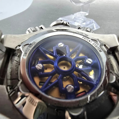 Invicta Sub Aqua Chronograph Watch Men 50mm White Dial Silver Tone 12904 New Bat9