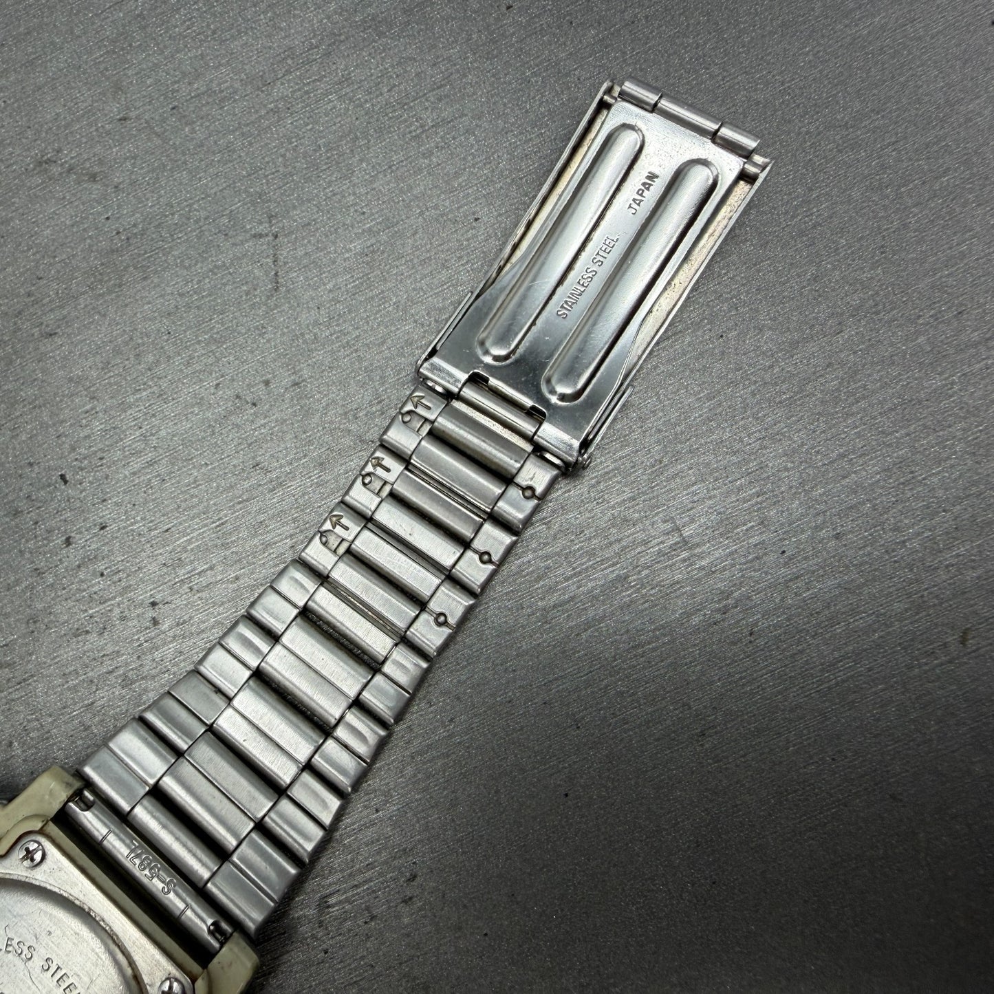 Casio ProTrek PRT-300 Watch Men 47mm Silver Digital Alit-Thermo PARTS9