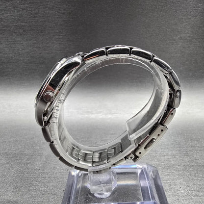 Citizen Watch Women 25mm Silver Dial Silver Tone Daydate 1002-S047439 New Batt P6