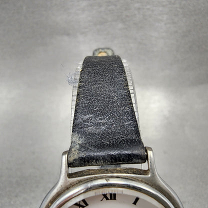 Seiko Socie Watch Women 29mm White Dial Silver Tone Manual Wind 111050 PARTS5