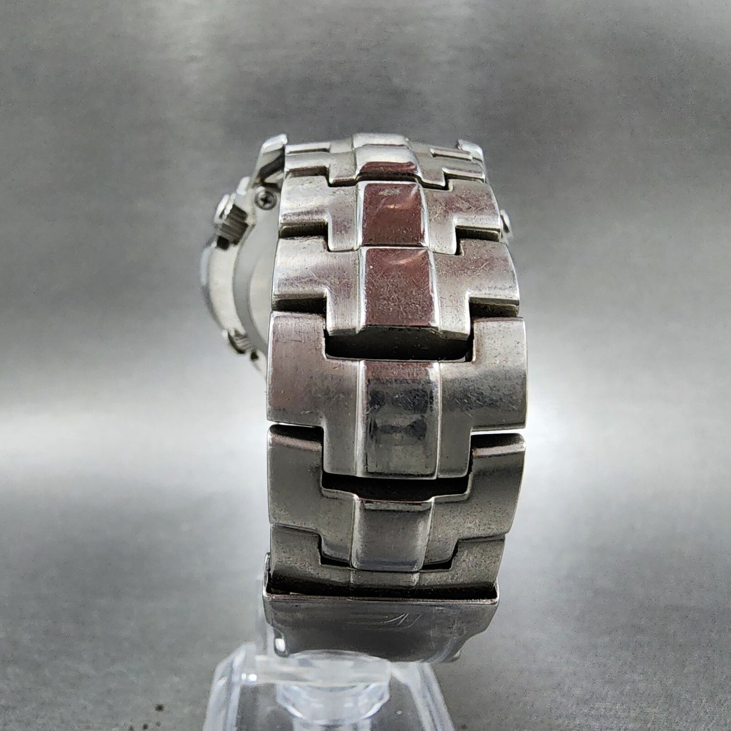 Casio Edifice MCWE300 Watch Men 48mm Black Dial Steel Solar Alarm Chrono Works8