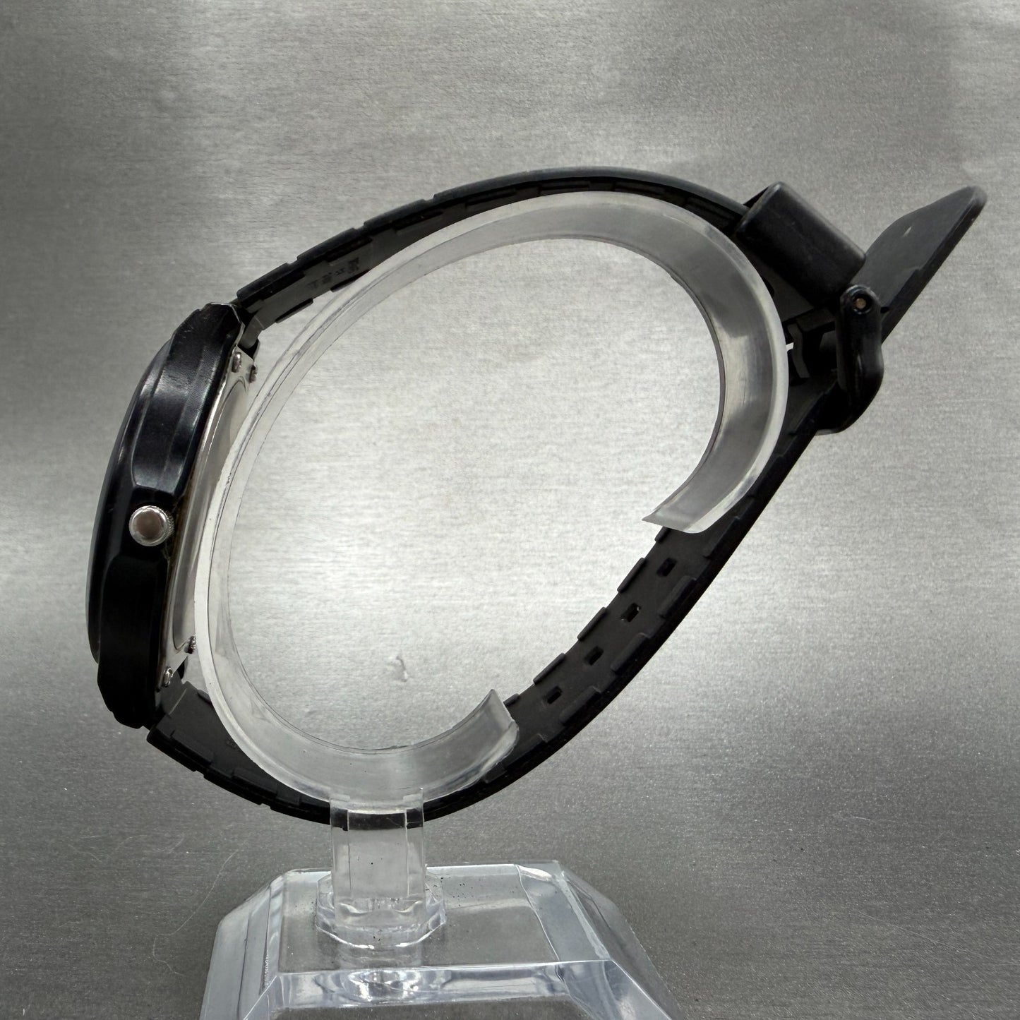 Casio Watch Men 43mm Black Dial Black Tone Round MW-240 New Batt Arabic Numerals6