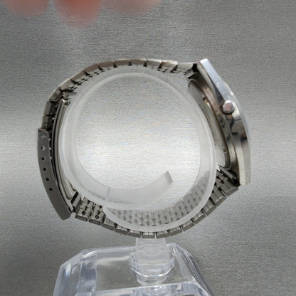 Casio 31QR12 Watch Men 35mm Digital Steel Chronograph Round New Battery8