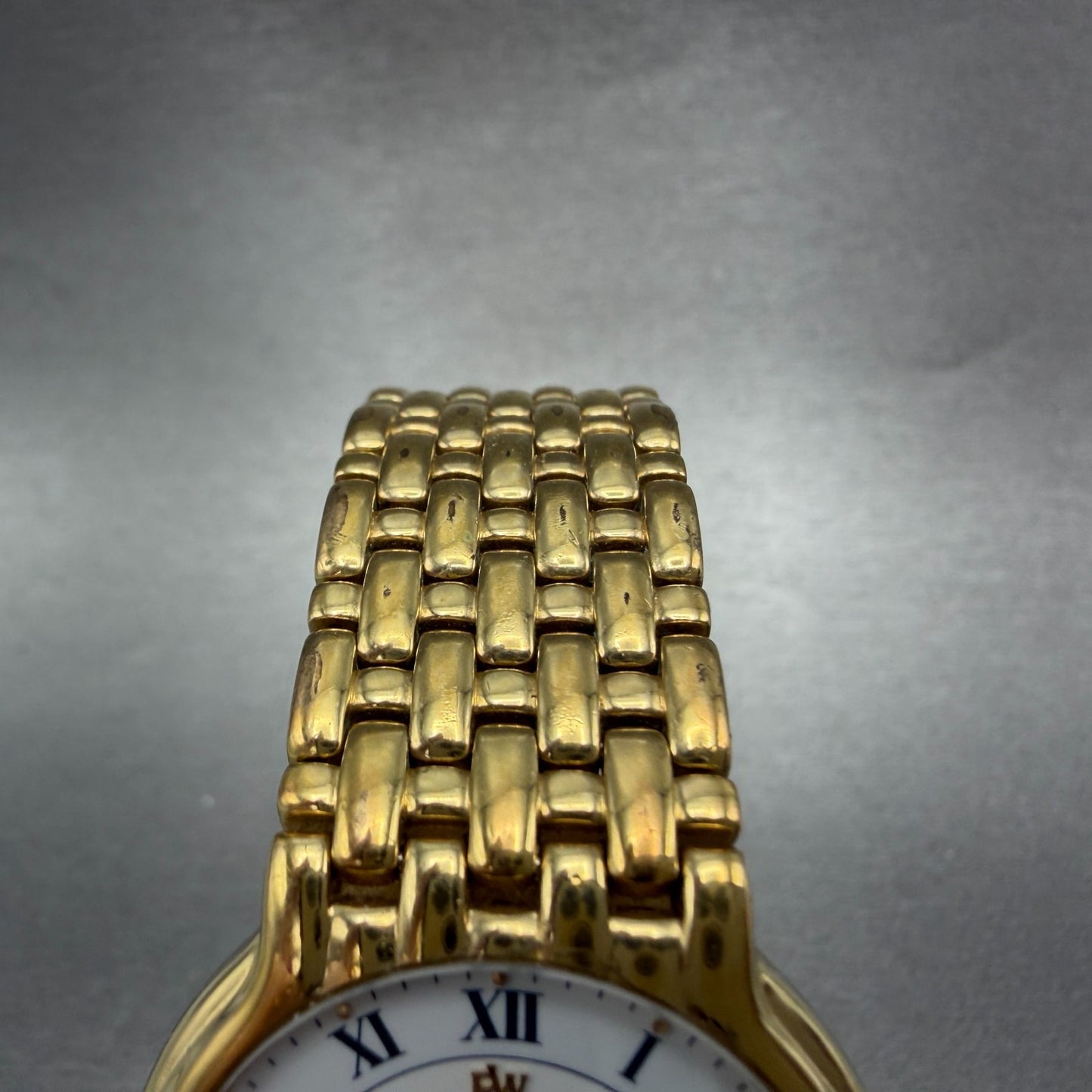 Raymond Weil Fidelio Watch Men 32mm White Dial Gold Plated Date 4802 New Battery4