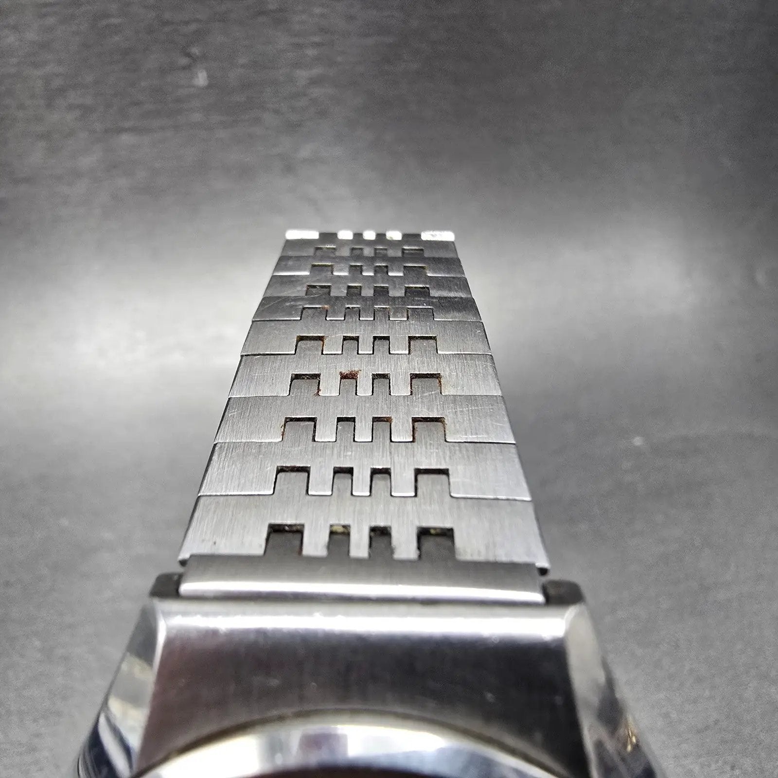 Seiko QZ Watch Men 36mm Blue Dial Silver Tone Daydate READ!!! 0923-8010 New Batt5