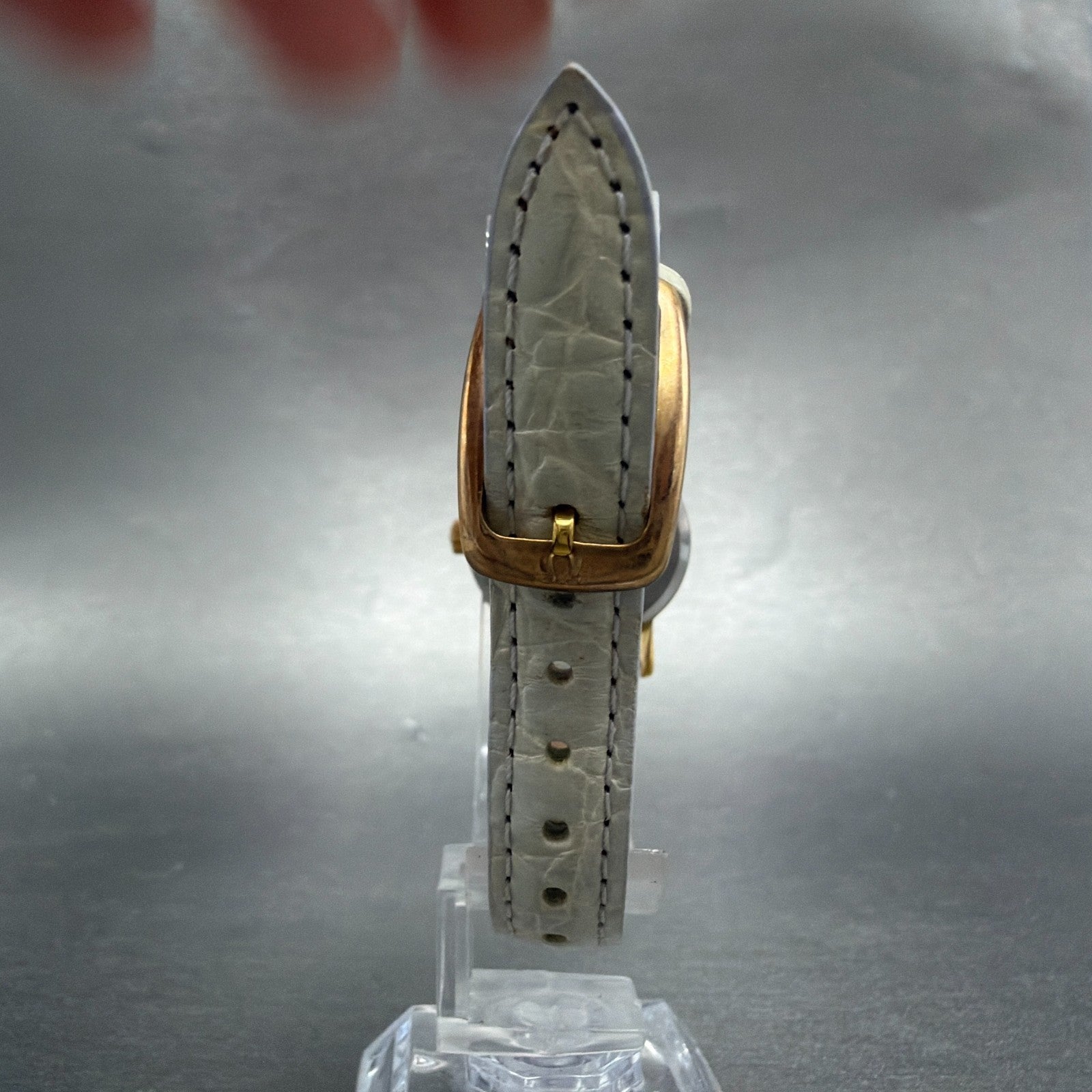 Omega De Ville Watch Women 24mm Gold Dial Gold Plated Manual Wind Runs 511.05087
