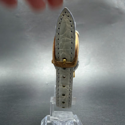 Omega De Ville Watch Women 24mm Gold Dial Gold Plated Manual Wind Runs 511.05087
