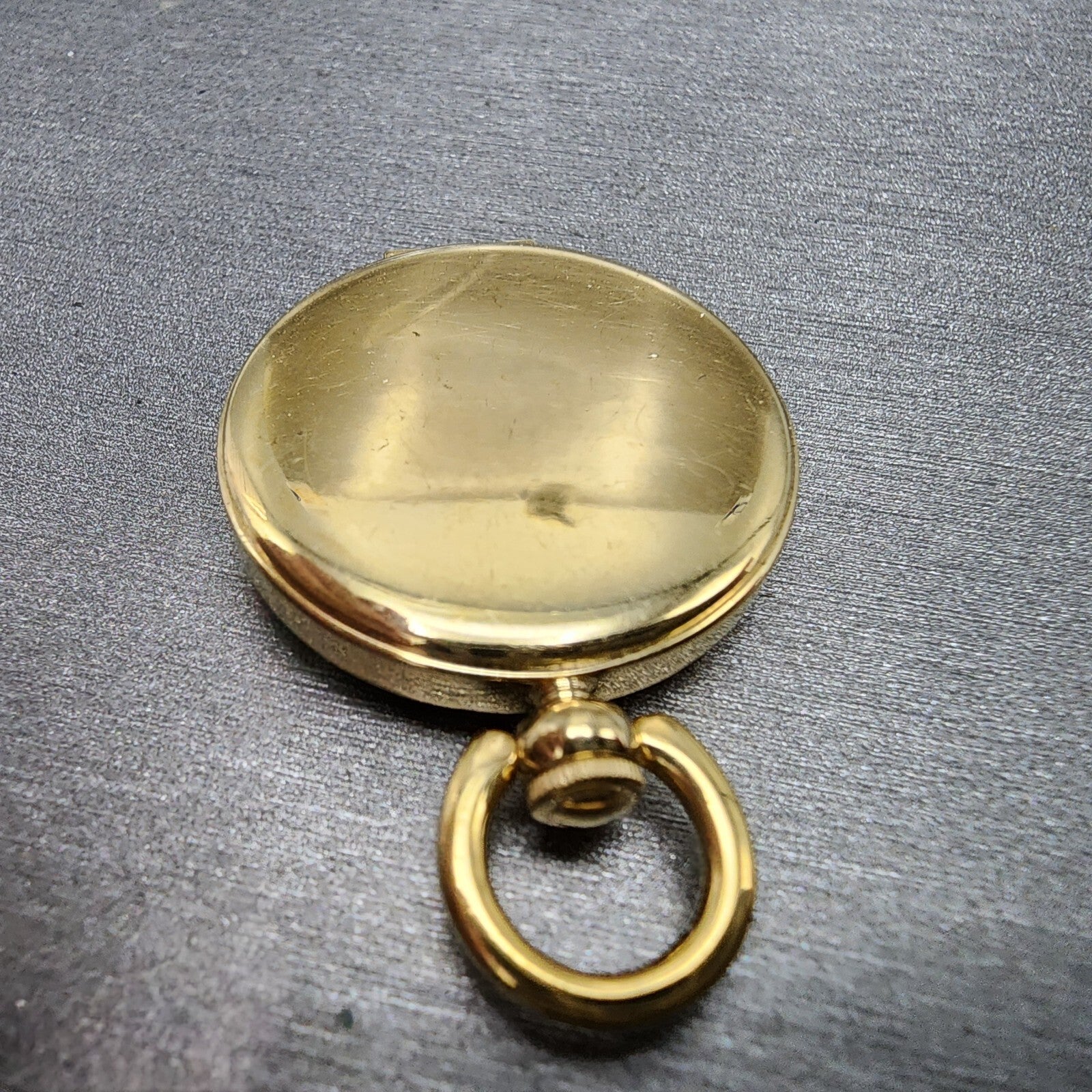 Seiko Pocket Watch Women 27mm White Dial Gold Tone 4n200450 New Battery8