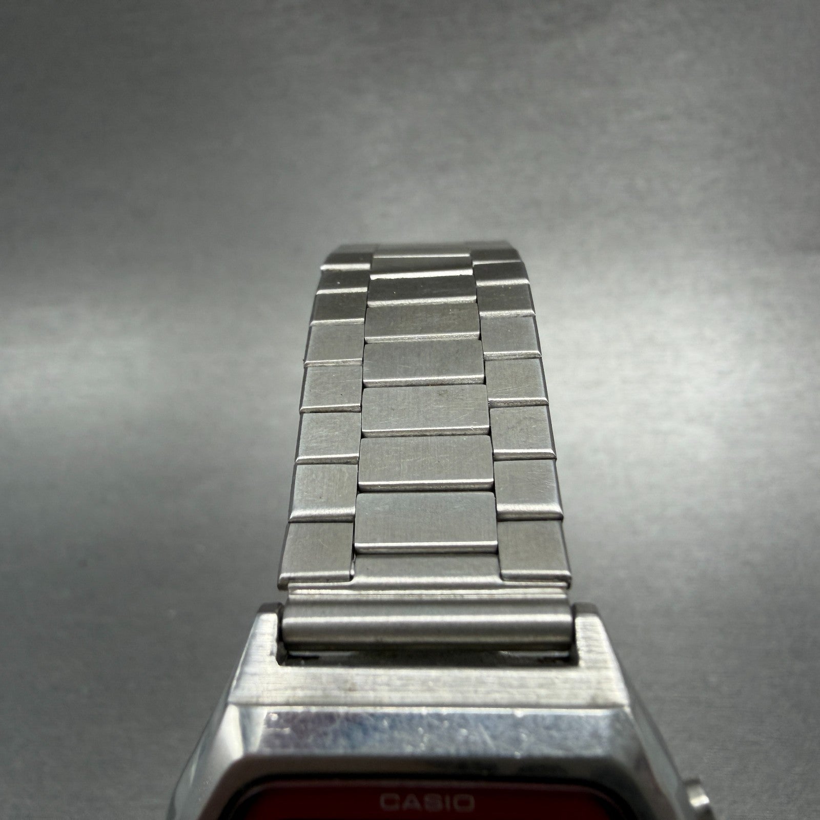 Casio LW-800 Watch Women 28mm Digital Silver Tone Chronograph New Batt  VTG4