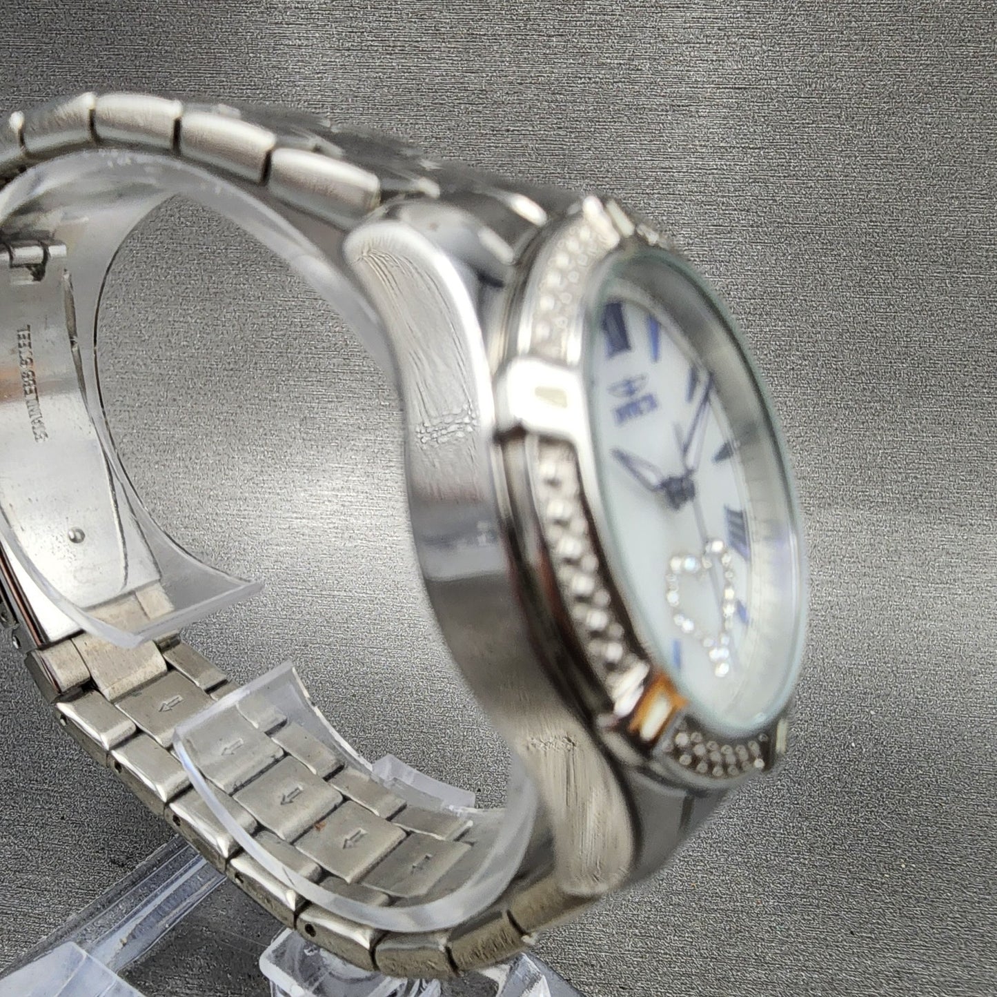 Invicta Angel Watch Women 35mm MOP Dial Silver Tone Round 23655 New Battery3