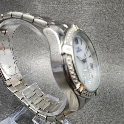 Invicta Angel Watch Women 35mm MOP Dial Silver Tone Round 23655 New Battery3