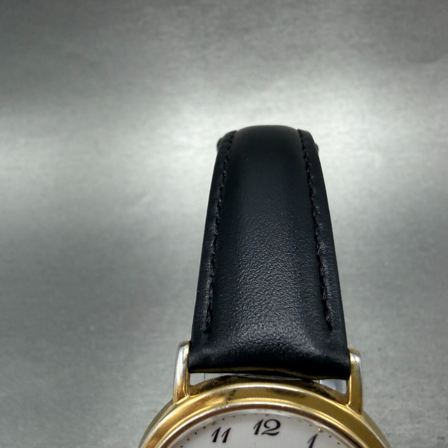 Seiko Watch Men 33mm White Dial Gold Tone Round 7N01-0BH0 NewBat Arabic Numerals4