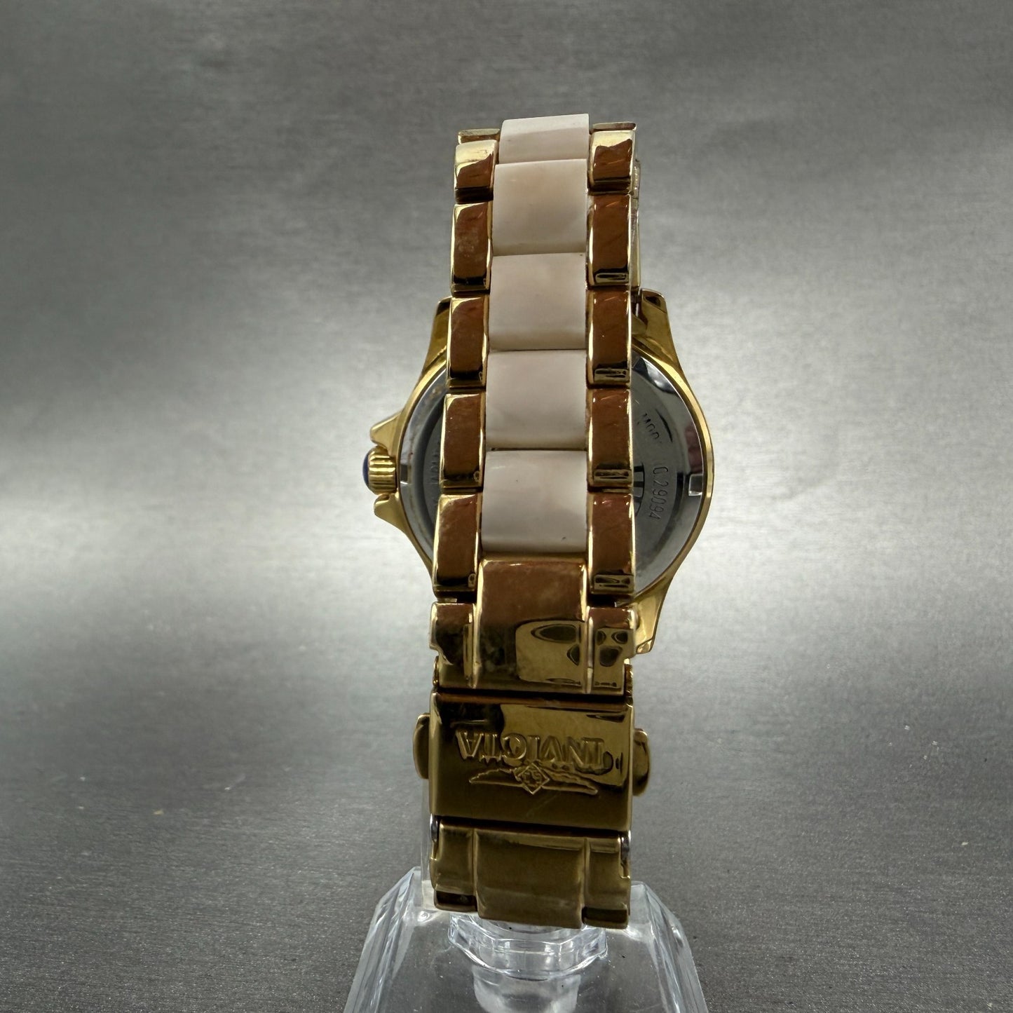 Invicta Angel Watch Women 38mm MOP Dial Gold Toe Daydate Round 29084 New Battery7
