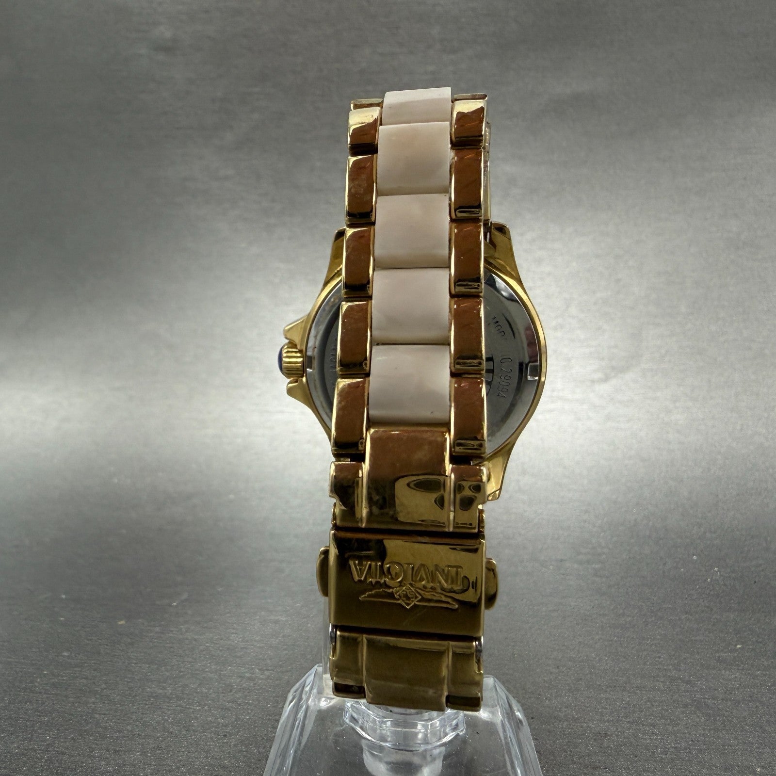 Invicta Angel Watch Women 38mm MOP Dial Gold Toe Daydate Round 29084 New Battery7