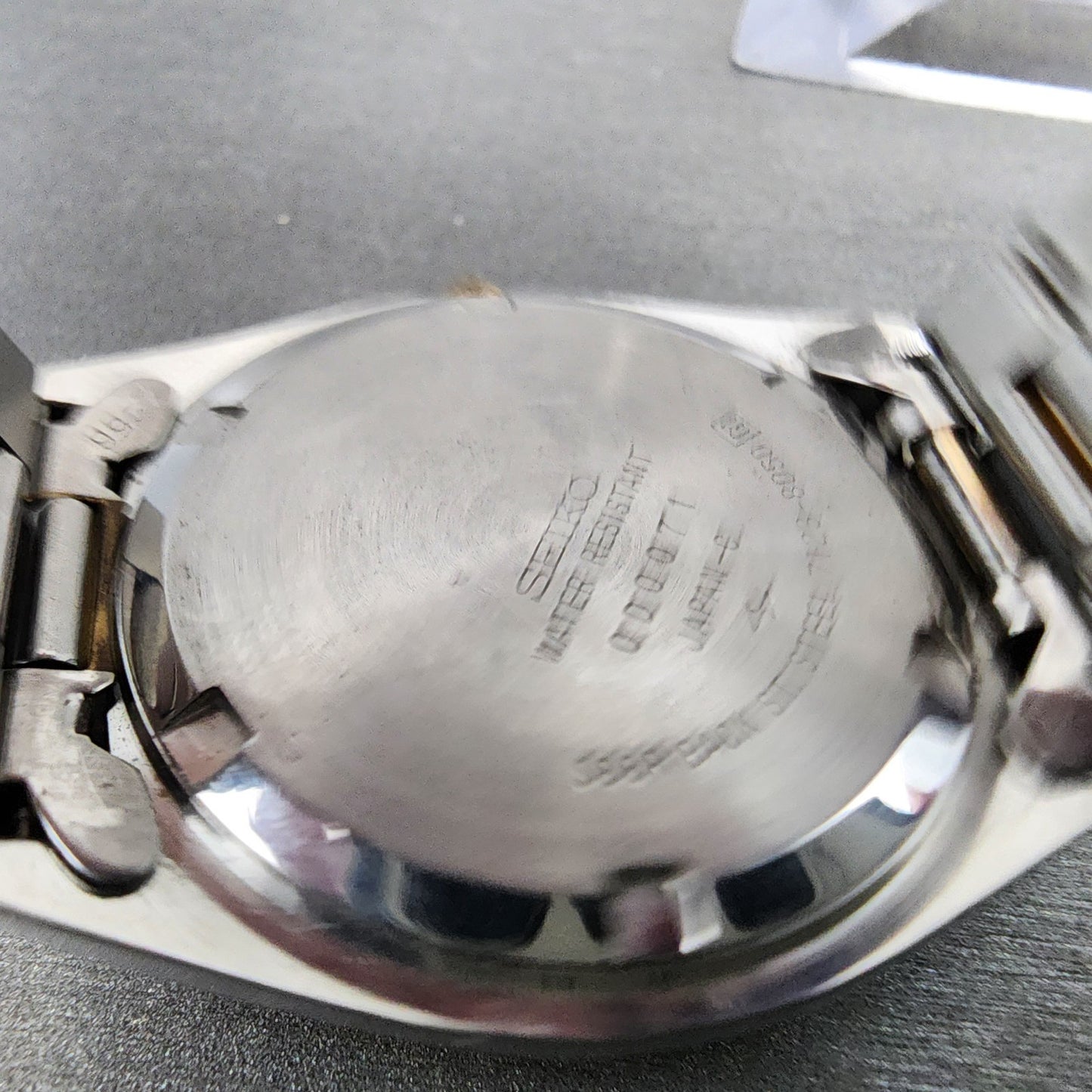 Seiko President Watch Men 37mm Cream Dial Two Tone Daydate Round New Battery9