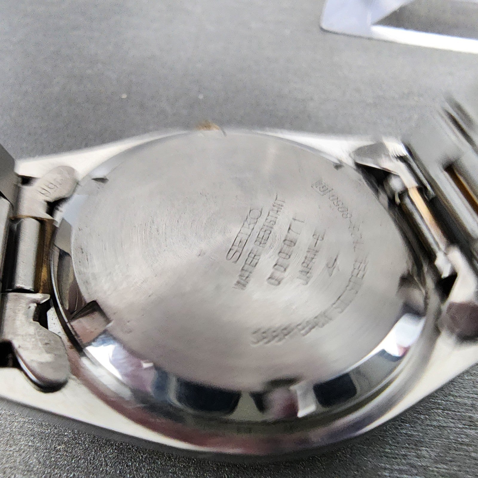 Seiko President Watch Men 37mm Cream Dial Two Tone Daydate Round New Battery9