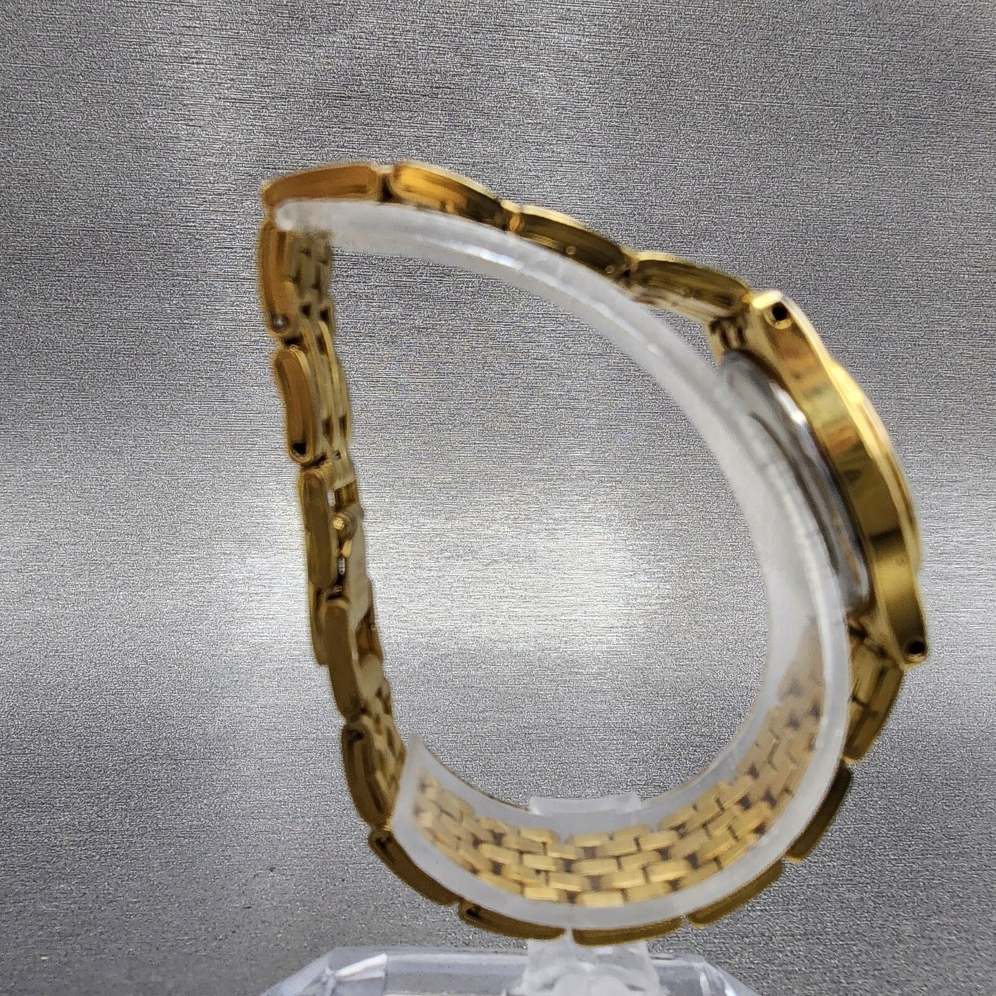 Citizen Watch Women 23mm MOP Dial Gold Tone Round 6031-352543 New Battery