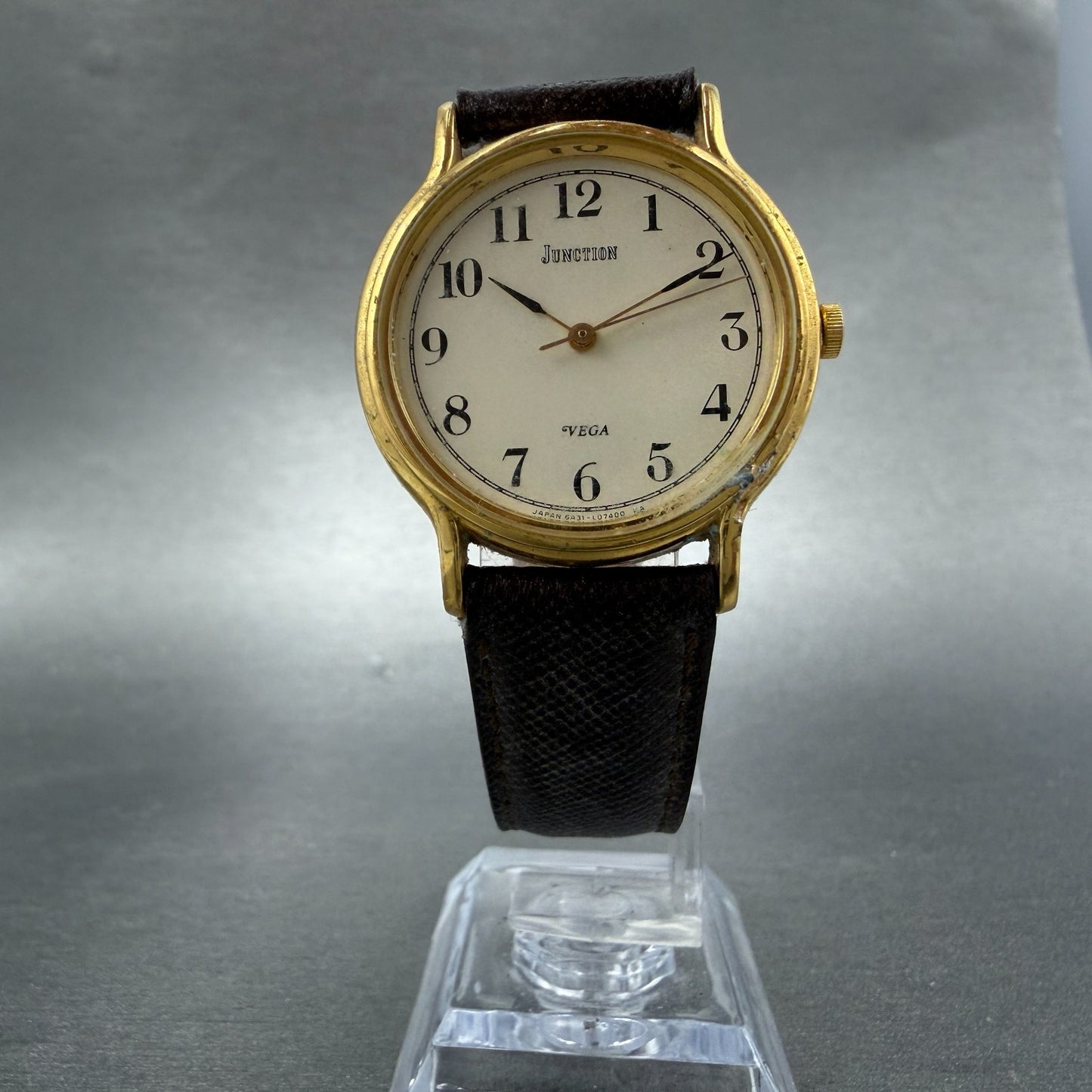 Citizen Junction Watch Unisex 31mm Cream Dial Gold Tone Round 6A31-L02265 NewBat5