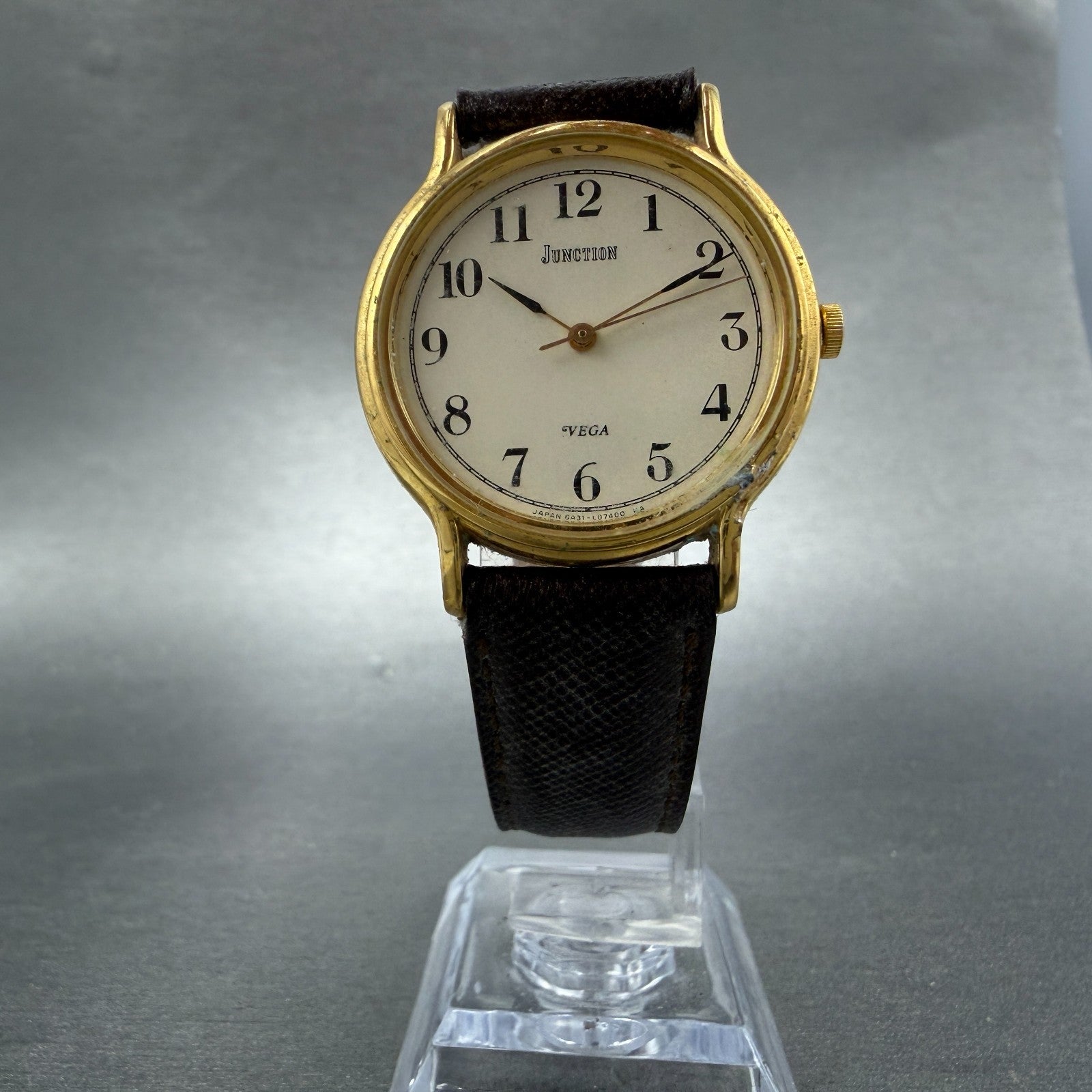 Citizen Junction Watch Unisex 31mm Cream Dial Gold Tone Round 6A31-L02265 NewBat5