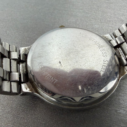 Jean Perret QJ Watch Unisex 33mm Gray Dial Two Daydate Round New Battery9