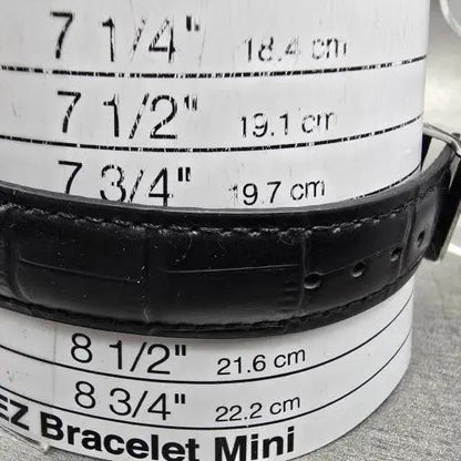 Seiko Perpetual Calendar Watch Men 39mm Black Dial Black Gold Date New Battery F11