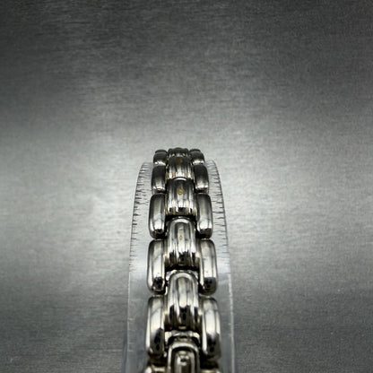 Citizen Watch Women 20mm Silver Dial Silver Tone Round 5920-S57707 New BatteryAB4