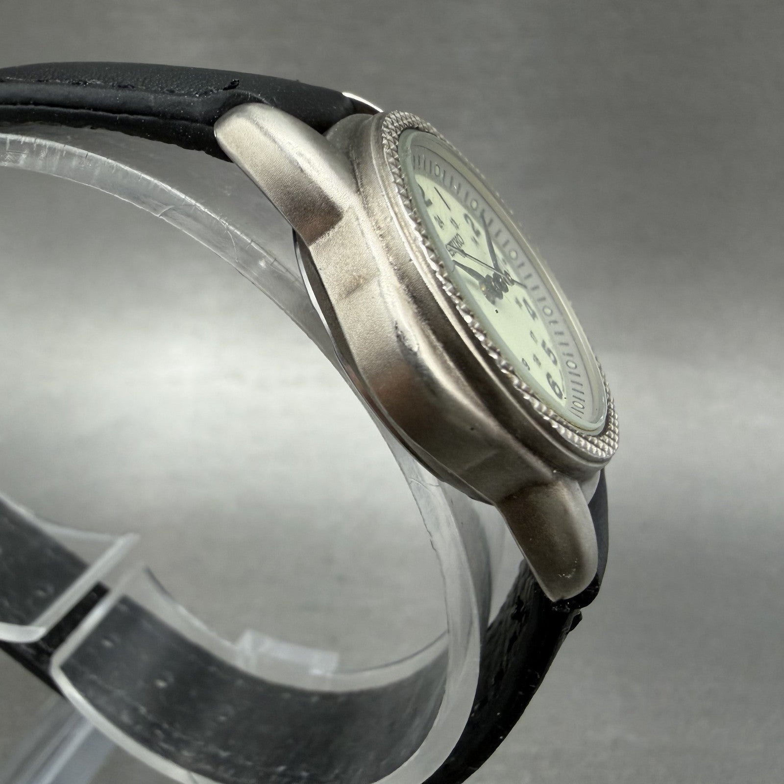 Seiko Watch Women 27mm Luminous Dial Silver Tone Date 7N82-6D09 New Battery2