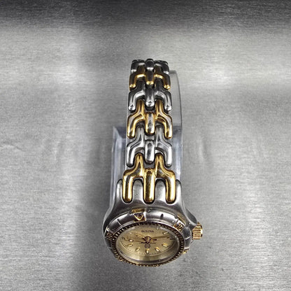 Bulova Marine Star Womens Watch 24mm Champagne Dial Two Tone Date 98M41 New Batt4