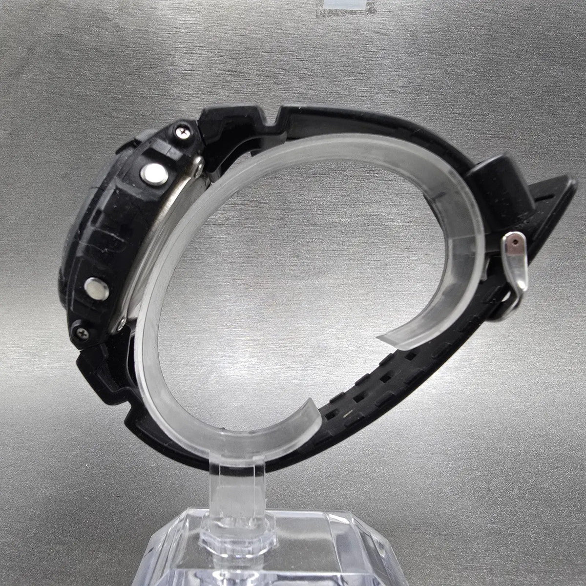 Casio G-Shock G-100 Watch Men 47mm Black Red Analog Digital 5158 PARTS7