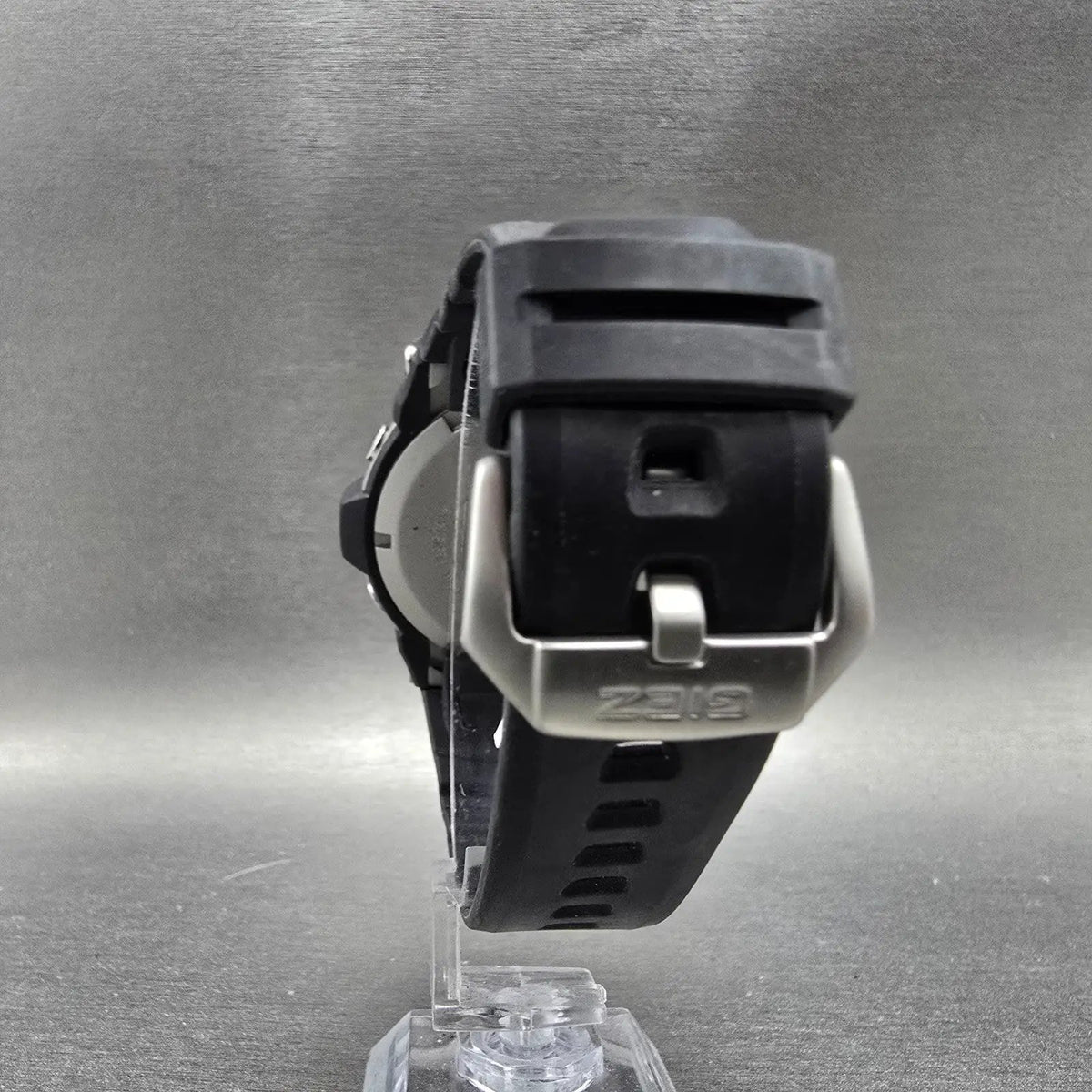 Casio G-Shock GS-1000 Watch Men 47mm Black Dial Black Silver Date Round Works JP7