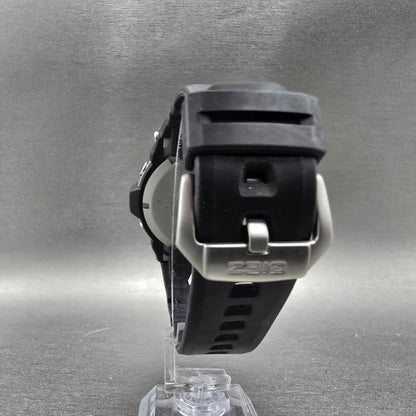 Casio G-Shock GS-1000 Watch Men 47mm Black Dial Black Silver Date Round Works JP7