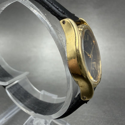 Citizen CQ Watch Women 21mm Black Dial Gold Tone Round 2931-292154 New battery3