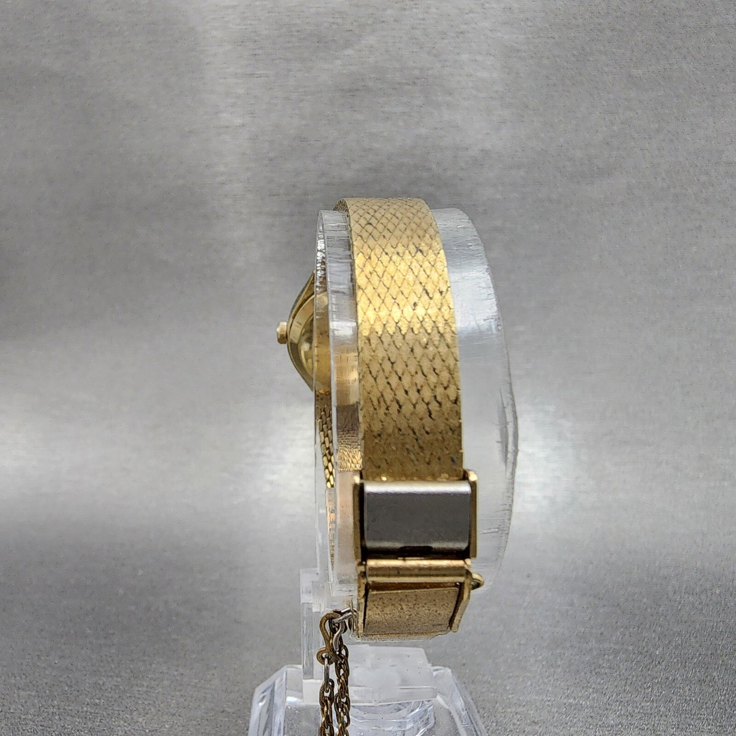 VTG Seiko Watch Women 22mm Brown Dial Gold plated Round 437000 New Battery7